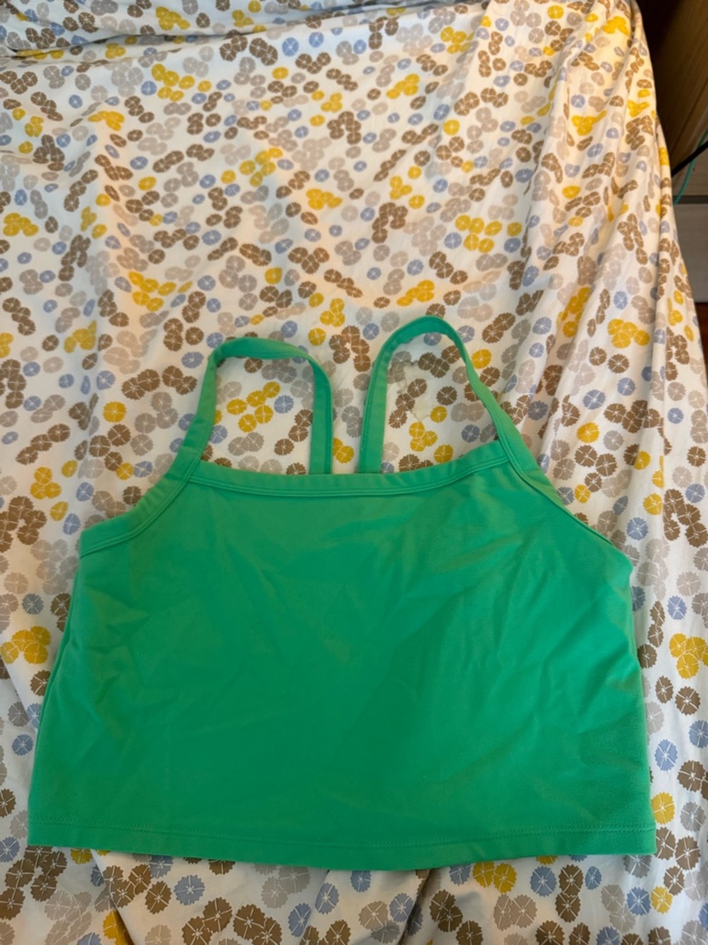 Wild Fable Green Cropped Tank Top